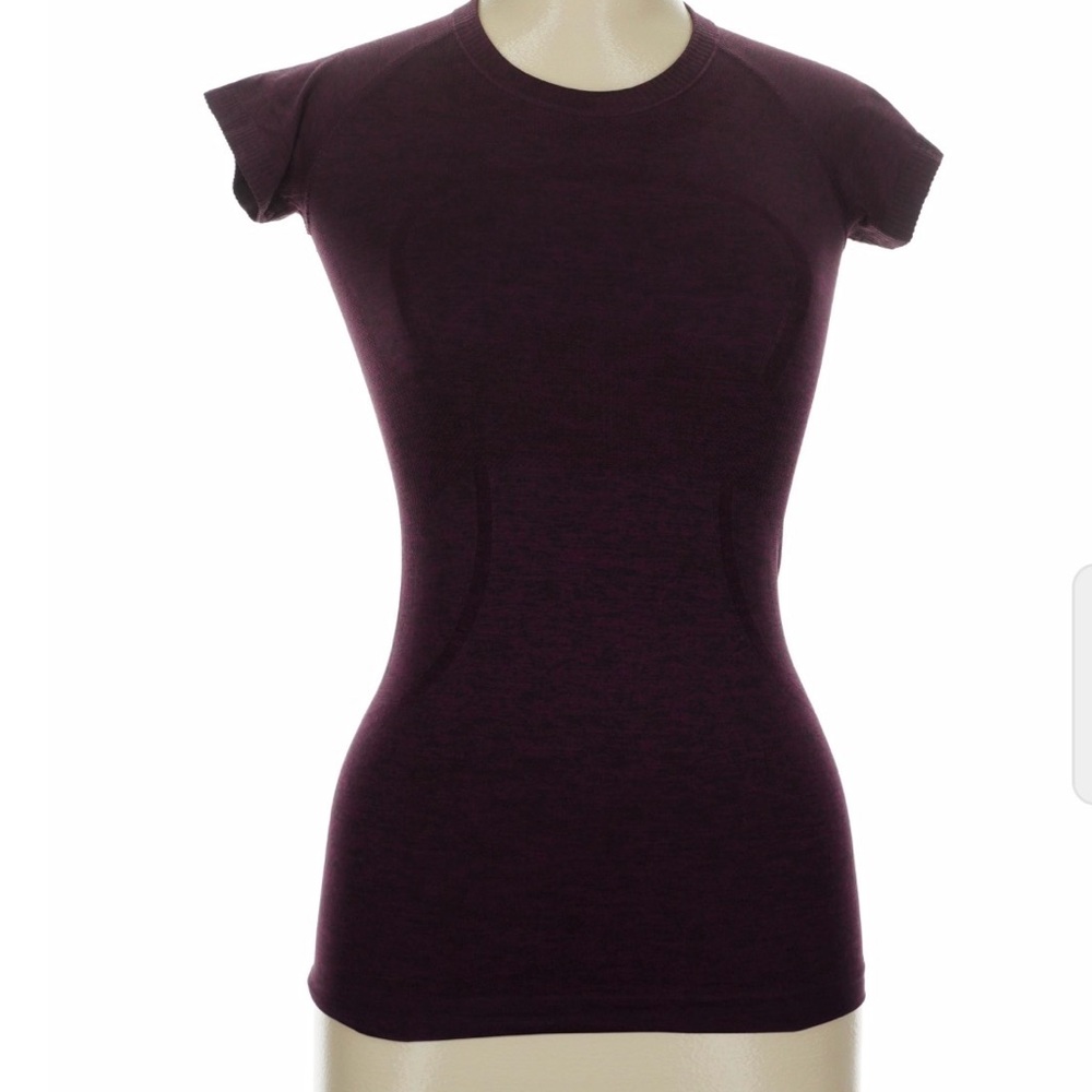 Lululemon Short-Sleeve T-shirt Size 4 Deep Purple